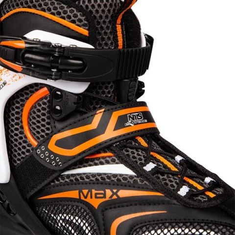 NA1060S CZARNO-POMARAŃCZOWE ROZM. 41 ŁYŻWOROLKI NILS EXTREME NA1060S CZARNO-POMARAŃCZOWE ROZM. 41 ŁYŻWOROLKI NILS EXTREME