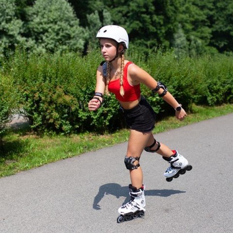 NA20001 BIAŁY ROZM. 35 SLALOMOWE ŁYŻWOROLKI NILS EXTREME NA20001 BIAŁY ROZM. 35 SLALOMOWE ŁYŻWOROLKI NILS EXTREME