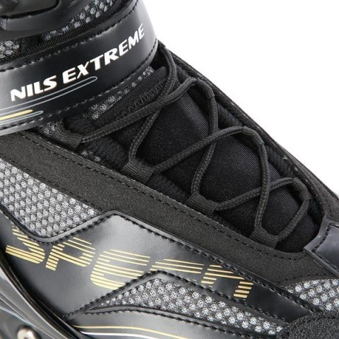 NA2150 CZARNO-ZŁOTY ROZM. 44 ŁYŻWOROLKI NILS EXTREME NA2150 CZARNO-ZŁOTY ROZM. 44 ŁYŻWOROLKI NILS EXTREME