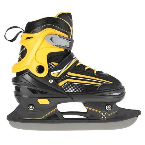 NH18190 2w1 CZARNO-POMARAŃCZOWY ROZM.M(34-38) ŁYŻWOROLKI Z WYM. PŁ. HOKEJOWĄ NILS EXTREME NH18190 2w1 CZARNO-POMARAŃCZOWY ROZM.M(34-38) ŁYŻWOROLKI Z WYM. PŁ. HOKEJOWĄ NILS EXTREME