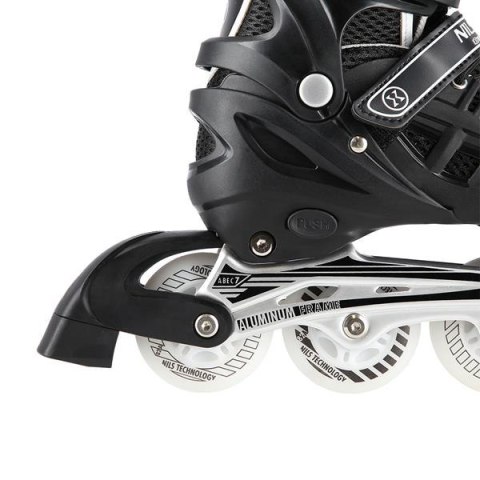 NH10905 4w1 CZARNE LED ROZM. L(39-42) ŁYŻWOROLKI Z WYM. PŁOZĄ HOKEJOWĄ NILS EXTREME NH10905 4w1 CZARNE LED ROZM. L(39-42) ŁYŻWOROLKI Z WYM. PŁOZĄ HOKEJOWĄ NILS EXTREME