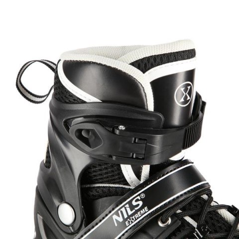 NH10905 4w1 CZARNE LED ROZM. L(39-42) ŁYŻWOROLKI Z WYM. PŁOZĄ HOKEJOWĄ NILS EXTREME NH10905 4w1 CZARNE LED ROZM. L(39-42) ŁYŻWOROLKI Z WYM. PŁOZĄ HOKEJOWĄ NILS EXTREME