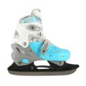 NH18331 4w1 NIEBIESKI ROZM.S(31-34) ŁYŻWOROLKI Z WYM. PŁOZĄ HOKEJOWĄ NILS EXTREME