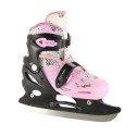 Nh18331 4W1 Różowy Rozm.M(35-38) Łyżworolki Z Wym. Płozą Hokejową Nils Extreme