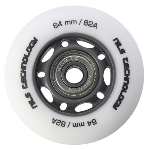 PU 64x24 82A BIAŁE MATOWE (4 szt.) + ABEC-9 (8 szt.) ZESTAW NILS EXTREME PU 64x24 82A BIAŁE MATOWE (4 szt.) + ABEC-9 (8 szt.) ZESTAW NILS EXTREME