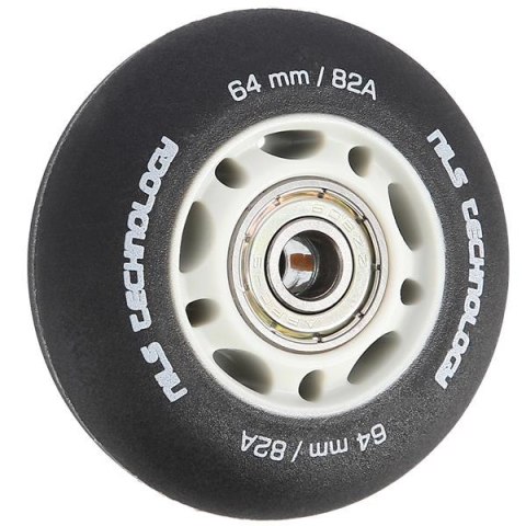 PU 64x24 82A CZARNE MATOWE (4 szt.) + ABEC-9 (8 szt.) ZESTAW NILS EXTREME PU 64x24 82A CZARNE MATOWE (4 szt.) + ABEC-9 (8 szt.) ZESTAW NILS EXTREME