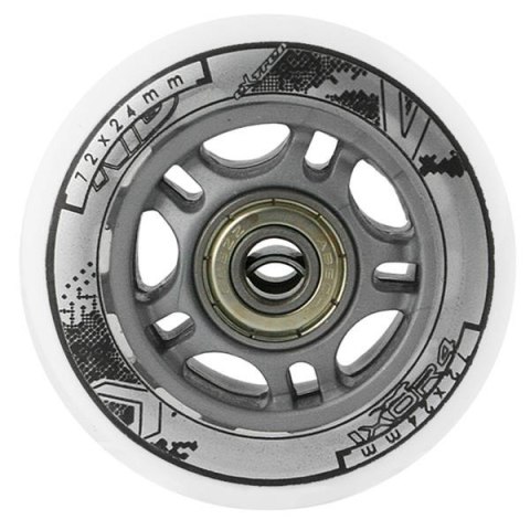 PU 72x24 82A BIAŁE (4 szt.) + ABEC-7 (8 szt.) ZESTAW NILS EXTREME PU 72x24 82A BIAŁE (4 szt.) + ABEC-7 (8 szt.) ZESTAW NILS EXTREME