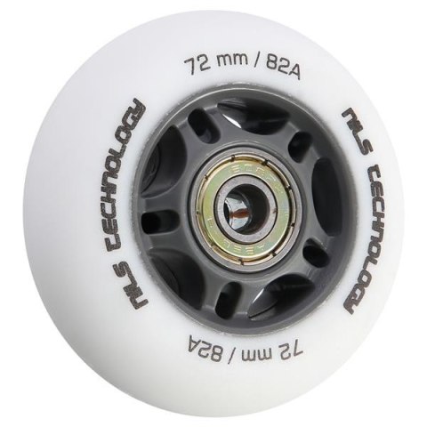 PU 72x24 82A BIAŁE MATOWE (4 szt.) + ABEC-9 (8 szt.) ZESTAW NILS EXTREME PU 72x24 82A BIAŁE MATOWE (4 szt.) + ABEC-9 (8 szt.) ZESTAW NILS EXTREME