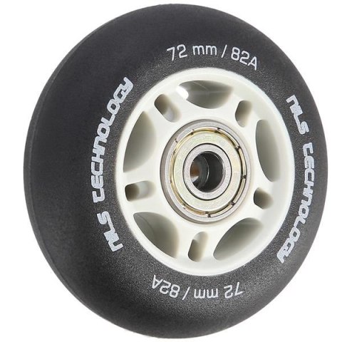 PU 72x24 82A CZARNE MATOWE (4 szt.) + ABEC-9 (8 szt.) ZESTAW NILS EXTREME PU 72x24 82A CZARNE MATOWE (4 szt.) + ABEC-9 (8 szt.) ZESTAW NILS EXTREME