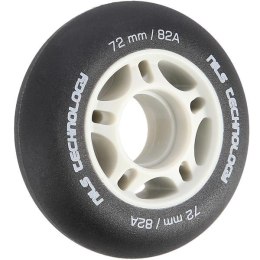PU 72x24 82A CZARNE MATOWE KÓŁKA (4 szt.) NILS EXTREME
