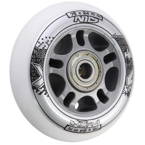 PU 76x24 82A BIAŁE N (4 szt.) + ABEC-7 (8 szt.) ZESTAW NILS EXTREME PU 76x24 82A BIAŁE N (4 szt.) + ABEC-7 (8 szt.) ZESTAW NILS EXTREME