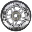 PU 76x24 82A CZARNE (4 szt.) + ABEC-9 (8 szt.) ZESTAW NILS EXTREME