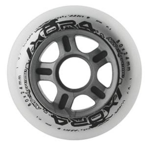 PU 80x24 82A BIAŁE KÓŁKA (4 szt.) NILS EXTREME PU 80x24 82A BIAŁE KÓŁKA (4 szt.) NILS EXTREME