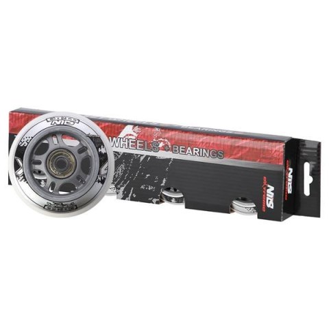 PU 80x24 82A BIAŁE N (4 szt.) + ABEC-7 (8 szt.) ZESTAW NILS EXTREME PU 80x24 82A BIAŁE N (4 szt.) + ABEC-7 (8 szt.) ZESTAW NILS EXTREME