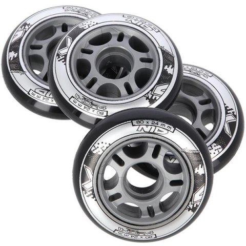 PU 80x24 82A CZARNE N KÓŁKA (4 szt.) NILS EXTREME PU 80x24 82A CZARNE N KÓŁKA (4 szt.) NILS EXTREME