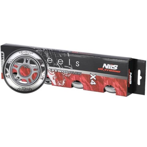 PU 80x24 82A CZARNE N KÓŁKA (4 szt.) NILS EXTREME PU 80x24 82A CZARNE N KÓŁKA (4 szt.) NILS EXTREME