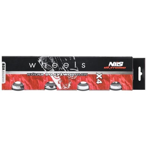 PU 80x24 82A CZARNE N KÓŁKA (4 szt.) NILS EXTREME PU 80x24 82A CZARNE N KÓŁKA (4 szt.) NILS EXTREME