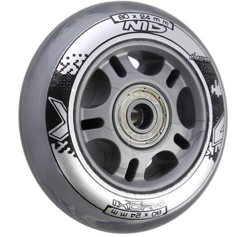 PU 80x24 82A PRZEZROCZYSTE N (4 szt.) + ABEC-7 (8 szt.) ZESTAW NILS EXTREME PU 80x24 82A PRZEZROCZYSTE N (4 szt.) + ABEC-7 (8 szt.) ZESTAW NILS EXTREME