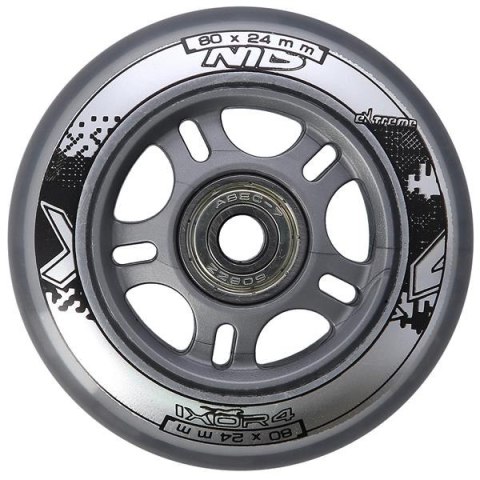 PU 80x24 82A PRZEZROCZYSTE N (4 szt.) + ABEC-7 (8 szt.) ZESTAW NILS EXTREME PU 80x24 82A PRZEZROCZYSTE N (4 szt.) + ABEC-7 (8 szt.) ZESTAW NILS EXTREME
