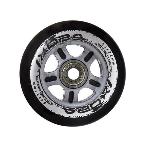 PU 84x24 82A CZARNE (4 szt.) + ABEC-9 CHROME (8 szt.) ZESTAW NILS EXTREME PU 84x24 82A CZARNE (4 szt.) + ABEC-9 CHROME (8 szt.) ZESTAW NILS EXTREME
