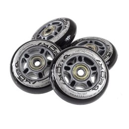 Zestaw kółek PU 84x24 82A + łożyska ABEC-9 Chrome NILS EXTREME