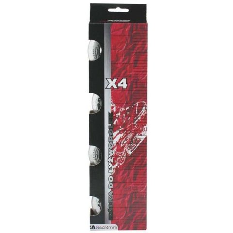 PU 84x24 82A PRZEZROCZYSTE KÓŁKA (4 szt.) NILS EXTREME PU 84x24 82A PRZEZROCZYSTE KÓŁKA (4 szt.) NILS EXTREME