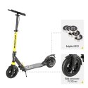 Hulajnoga HM208T BLACK-YELLOW z hamulcem tarczowym Nils Extreme