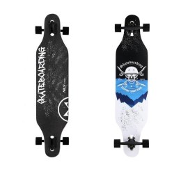 LONGBOARD SKULL WOOD NILS EXTREME - Deskorolka do Rekreacji i Trików