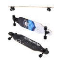 LONGBOARD SKULL WOOD NILS EXTREME - Deskorolka do Rekreacji i Trików