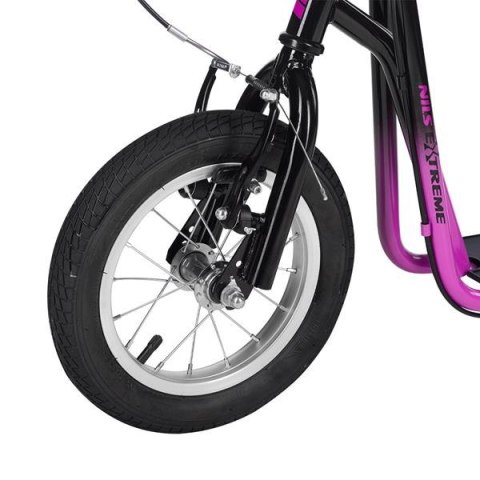 WH117BN PURPLE 12" HULAJNOGA Z POMP. KOŁAMI NILS EXTREME WH117BN PURPLE 12" HULAJNOGA Z POMP. KOŁAMI NILS EXTREME