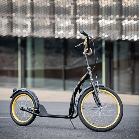 WH200 BLACK/GOLD 20/16'' HULAJNOGA Z POMP. KOŁAMI NILS EXTREME WH200 BLACK/GOLD 20/16'' HULAJNOGA Z POMP. KOŁAMI NILS EXTREME