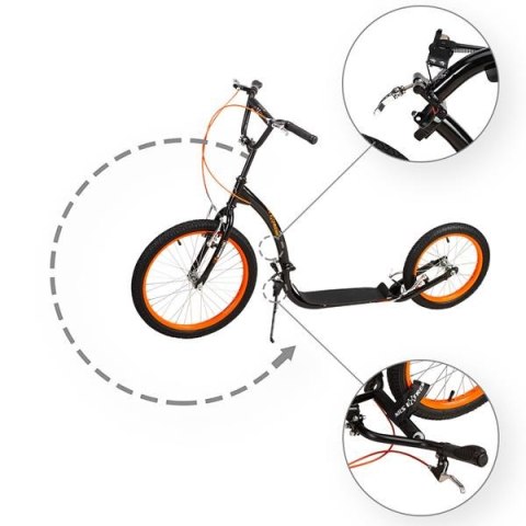 WH227F ORANGE 20/16" HULAJNOGA SKŁADANA NILS EXTREME WH227F ORANGE 20/16" HULAJNOGA SKŁADANA NILS EXTREME