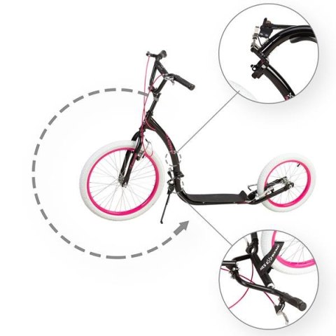 WH227F PINK 20/16" HULAJNOGA SKŁADANA NILS EXTREME WH227F PINK 20/16" HULAJNOGA SKŁADANA NILS EXTREME