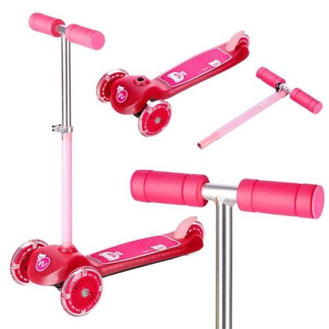 HLB001 PINK HULAJNOGA DZIECIĘCA NILS FUN HLB001 PINK HULAJNOGA DZIECIĘCA NILS FUN