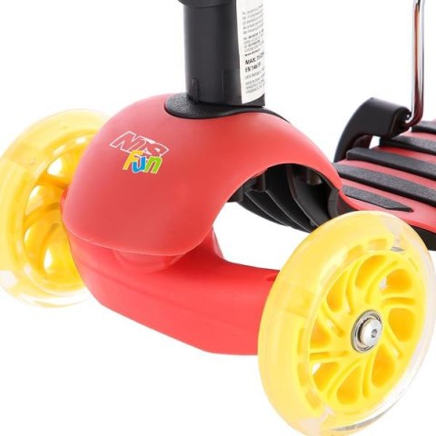 HLB07 4w1 BLACK-YELLOW-RED HULAJNOGA DZIECIĘCA NILS FUN HLB07 4w1 BLACK-YELLOW-RED HULAJNOGA DZIECIĘCA NILS FUN