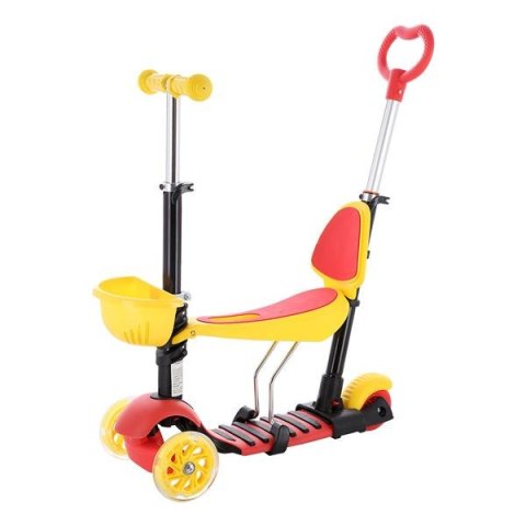HLB07 4w1 BLACK-YELLOW-RED HULAJNOGA DZIECIĘCA NILS FUN HLB07 4w1 BLACK-YELLOW-RED HULAJNOGA DZIECIĘCA NILS FUN