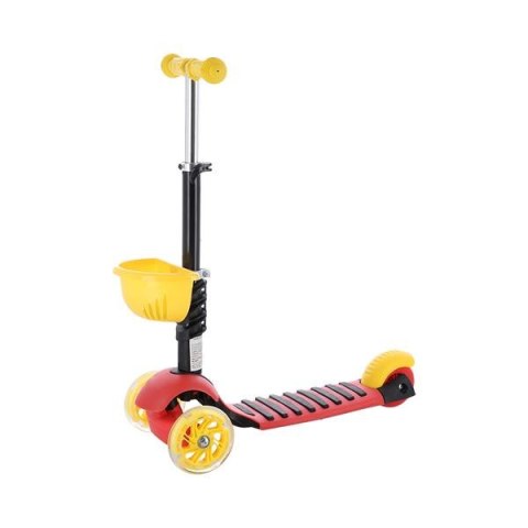 HLB07 4w1 BLACK-YELLOW-RED HULAJNOGA DZIECIĘCA NILS FUN HLB07 4w1 BLACK-YELLOW-RED HULAJNOGA DZIECIĘCA NILS FUN