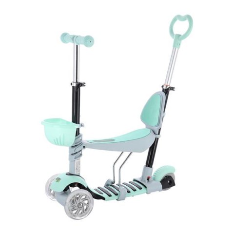 HLB07 4w1 GRAY-MINT HULAJNOGA DZIECIĘCA NILS FUN HLB07 4w1 GRAY-MINT HULAJNOGA DZIECIĘCA NILS FUN