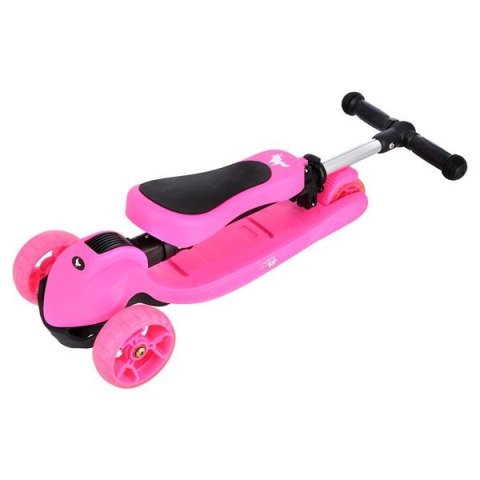 HLB12 2w1 PINK HULAJNOGA DZIECIĘCA NILS FUN HLB12 2w1 PINK HULAJNOGA DZIECIĘCA NILS FUN