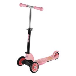 Różowa Hulajnoga Dziecięca Trójkołowa - Dwukołowa Nils FUN Pink HLB202