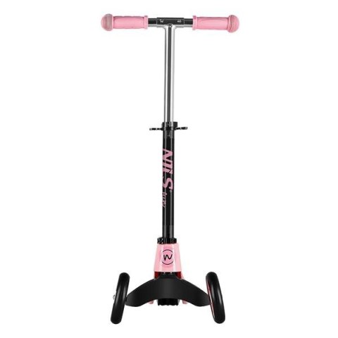 Różowa Hulajnoga Dziecięca Trójkołowa - Dwukołowa Nils FUN Pink HLB202 Różowa Hulajnoga Dziecięca Trójkołowa - Dwukołowa Nils FUN Pink HLB202