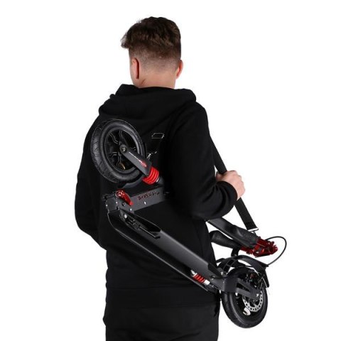 HM209T Black-Red, Hulajnoga z Hamulcem Tarczowym NILS EXTREME, 200mm HM209T Black-Red, Hulajnoga z Hamulcem Tarczowym NILS EXTREME, 200mm
