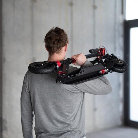 HM209T Black-Red, Hulajnoga z Hamulcem Tarczowym NILS EXTREME, 200mm HM209T Black-Red, Hulajnoga z Hamulcem Tarczowym NILS EXTREME, 200mm