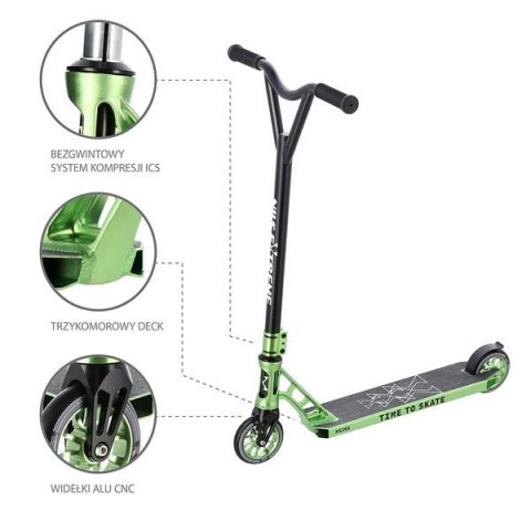 HS202 PRO BLACK-GREEN HULAJNOGA DO TRIKÓW NILS EXTREME HS202 PRO BLACK-GREEN HULAJNOGA DO TRIKÓW NILS EXTREME