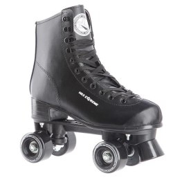 Wrotki NQ8400S NILS EXTREME w Kolorze Czarnym, Rozmiar 35 Wygodne, stabilne