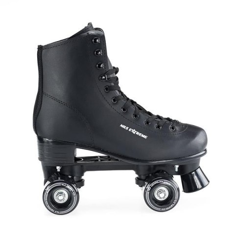 Stabilne w Kolorze Czarnym, Wygodne w Stylu Retro Wrotki o Rozmiarze 38 Stabilne w Kolorze Czarnym, Wygodne w Stylu Retro Wrotki o Rozmiarze 38