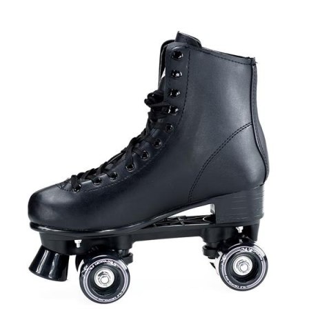 Stabilne w Kolorze Czarnym, Wygodne w Stylu Retro Wrotki o Rozmiarze 38 Stabilne w Kolorze Czarnym, Wygodne w Stylu Retro Wrotki o Rozmiarze 38