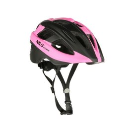 MTV35J RÓŻOWY KASK DZIECIĘCY NILS EXTREME ROZ. S(48-53CM) - BEZPIECZEŃSTWO