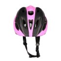 MTV35J RÓŻOWY KASK DZIECIĘCY NILS EXTREME ROZ. S(48-53CM) - BEZPIECZEŃSTWO
