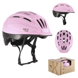 Kask Dziecięcy MTV62J PINK Rozm S 48-52cm -bezpieczeństwo małej księżniczki